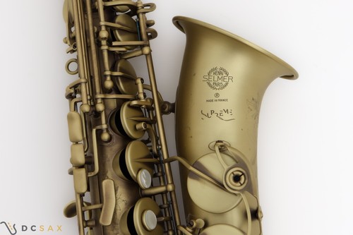 Selmer supreme alto saxophone - alto,